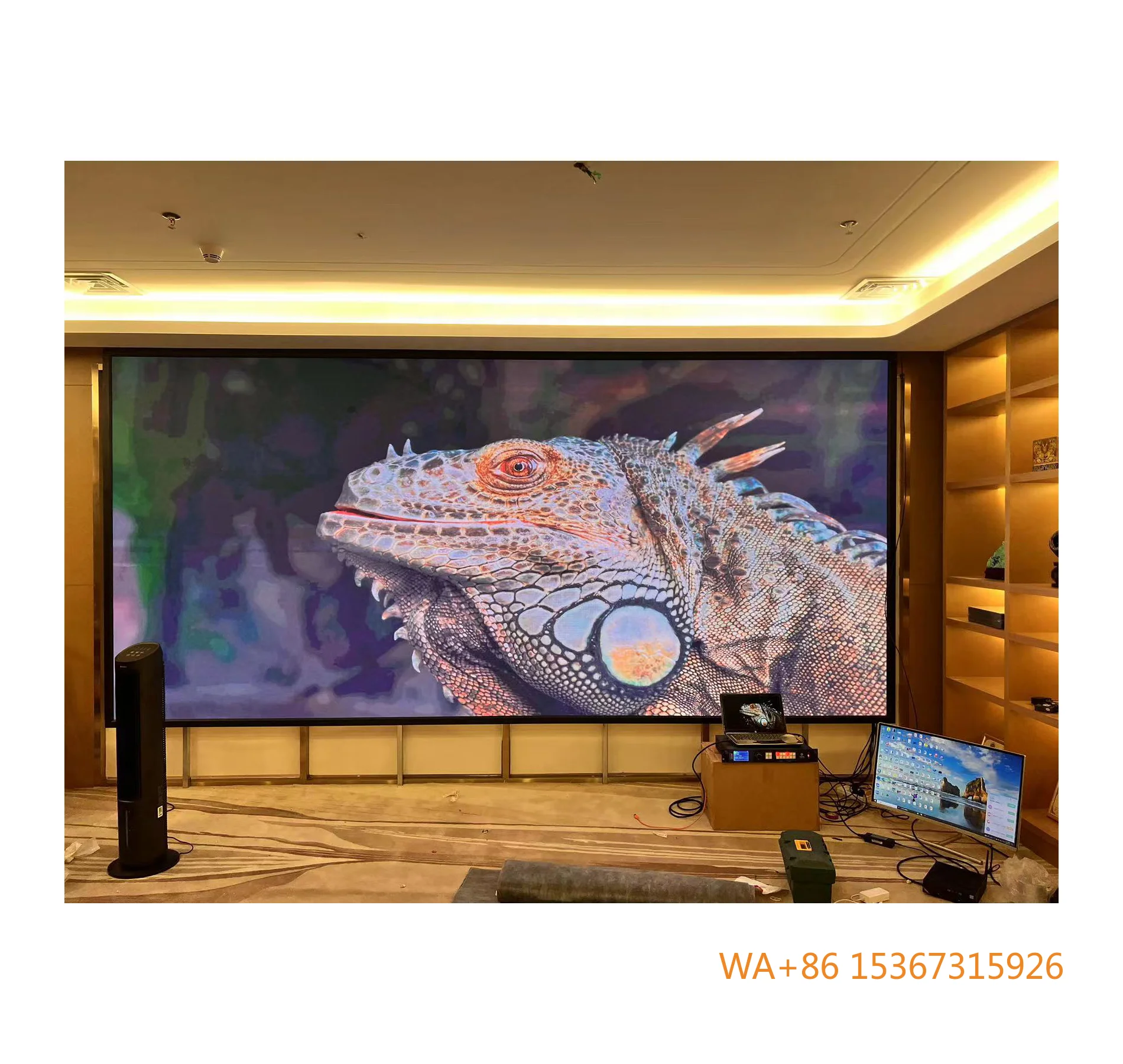 P2.5 Full Color Ultra-thin LED Video Wall Seamless Panel 4K HD Fixed Display
P2.5 Full Color Ultra-thin LED Video Wall Seamless Panel 4K HD Fixed Display