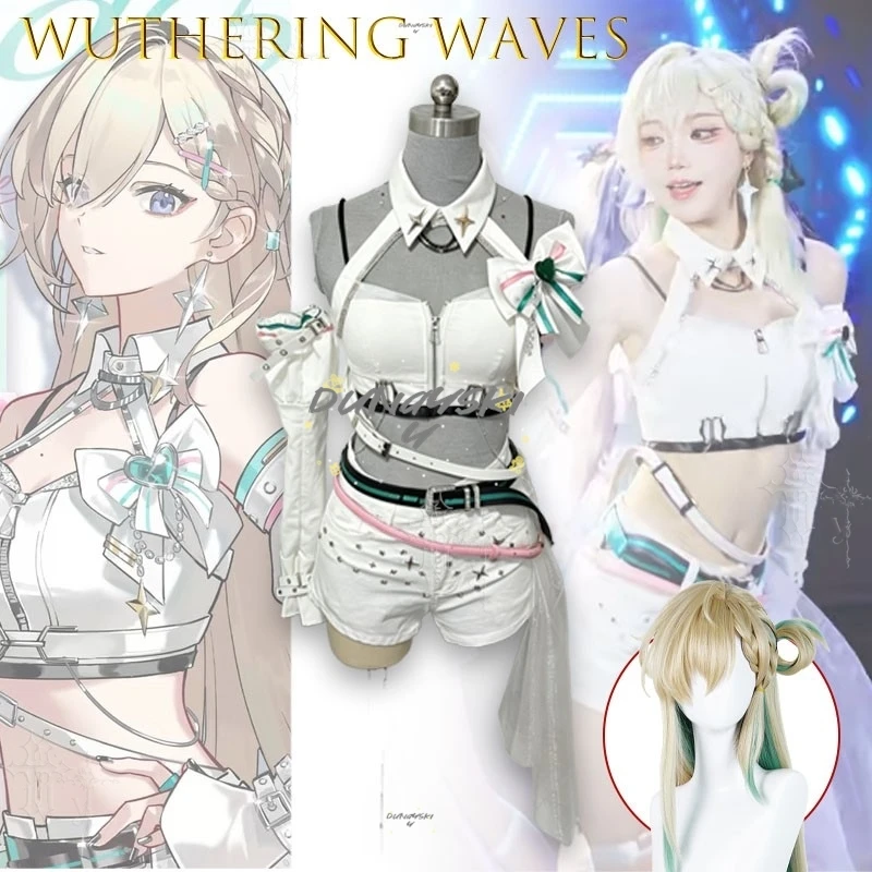 Anime Wuthering Waves Danya Dress Solar5 Birthday Party Uniform Custom Costume For Female Halloween Party Wear
Anime Wuthering Waves Danya Dress Solar5 Birthday Party Uniform Custom Costume For Female Halloween Party Wear