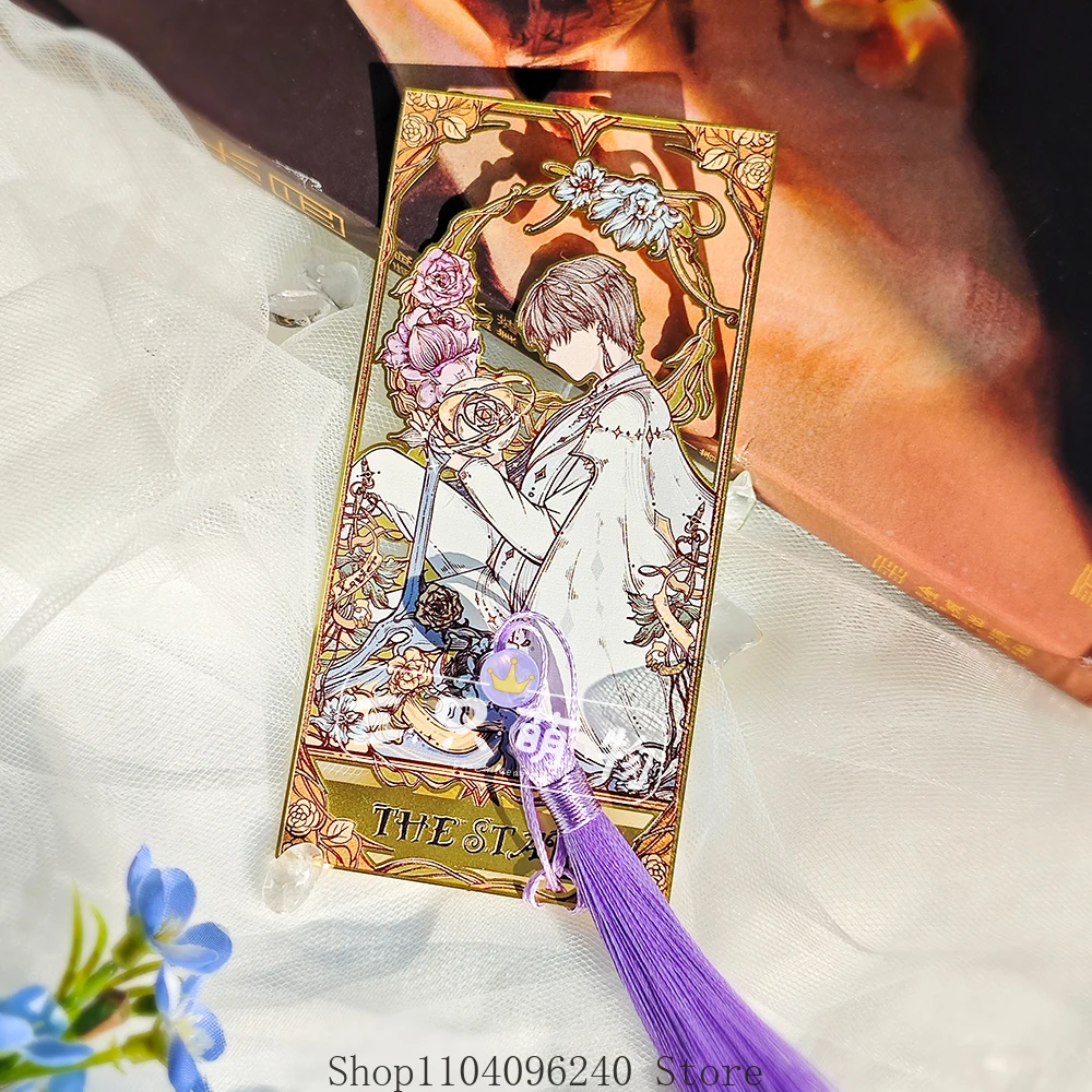 Оригинальные металлические закладки для косплея Love and Deepspace Xavier, маркеры для чтения в стиле аниме, канцелярские принадлежности для вентиляторов
Оригинальные металлические закладки для косплея Love and Deepspace Xavier, маркеры для чтения в стиле аниме, канцелярские принадлежности для вентиляторов