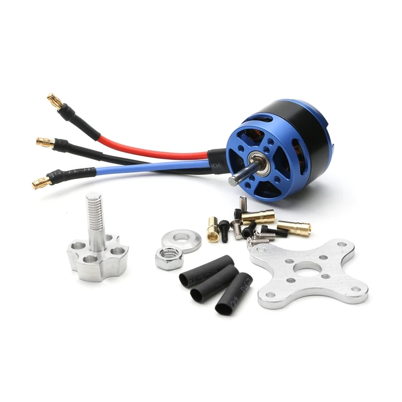 WOWFU-3530 Brushless Motor 1100KV Kit For RC Airplane Fixed Wing Glider Aircraft FPV Drone Remote Control Upgrade Parts
WOWFU-3530 Brushless Motor 1100KV Kit For RC Airplane Fixed Wing Glider Aircraft FPV Drone Remote Control Upgrade Parts