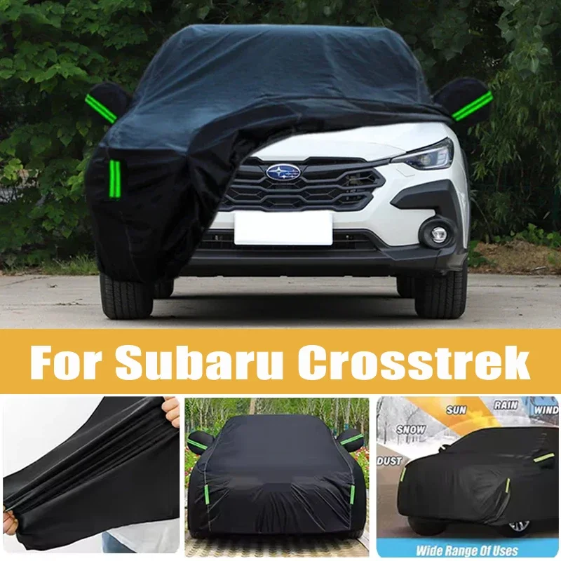 For Subaru Crosstrek Full Car Cover Four Seasons Outdoor Sun Anti UV Rain Snow Dust Protection Oxford Cloth Accessories
For Subaru Crosstrek Full Car Cover Four Seasons Outdoor Sun Anti UV Rain Snow Dust Protection Oxford Cloth Accessories