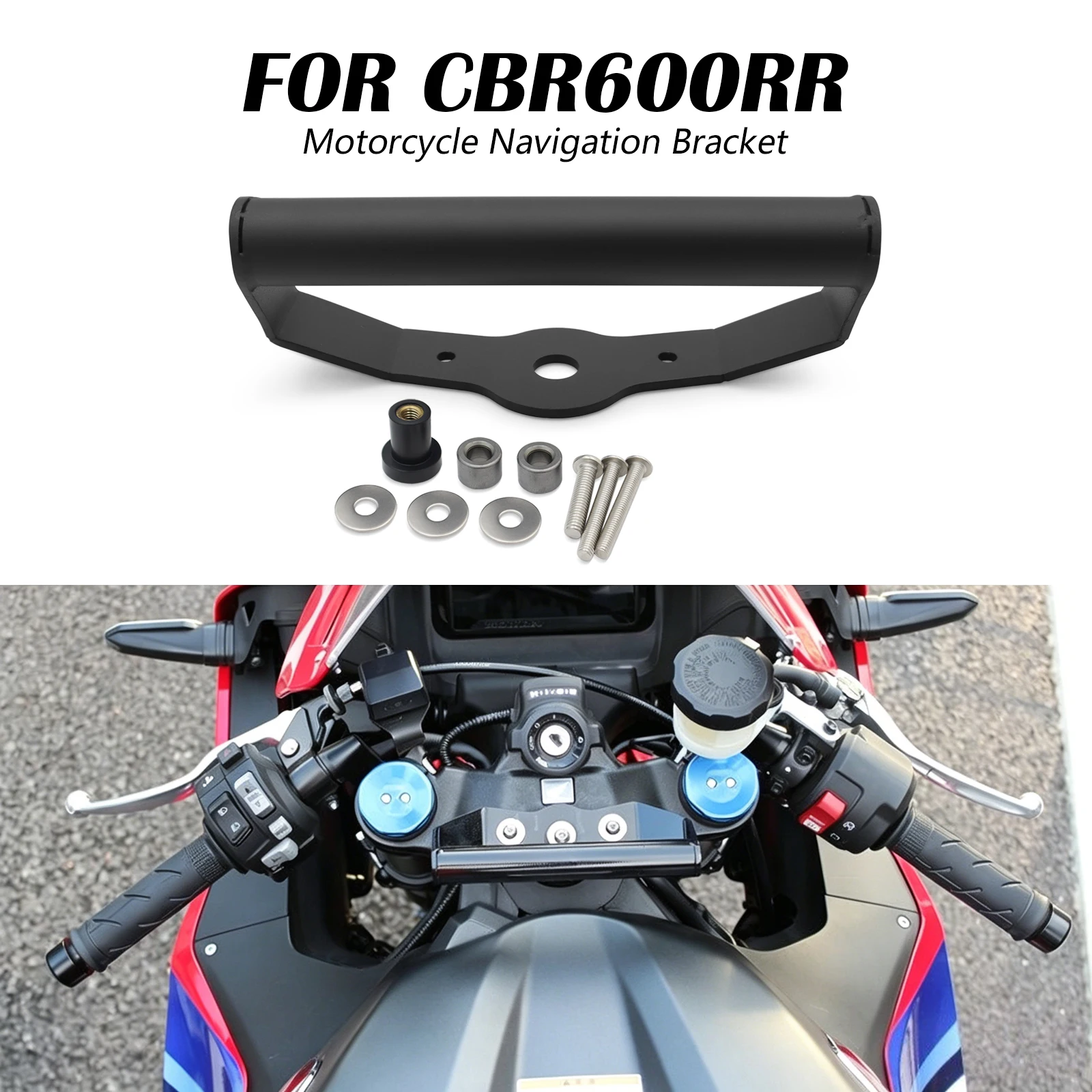 GPS Navigation Bracket Mobile Phone Holder Support Smart Mounting Adapter Holder For CBR600RR CBR 600 RR CBR600 RR 2020-2025
GPS Navigation Bracket Mobile Phone Holder Support Smart Mounting Adapter Holder For CBR600RR CBR 600 RR CBR600 RR 2020-2025