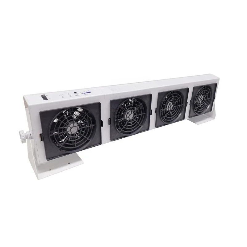 Suspended four-head DC ion fan Dust-free workshop dust removal and static removal fan
Suspended four-head DC ion fan Dust-free workshop dust removal and static removal fan
