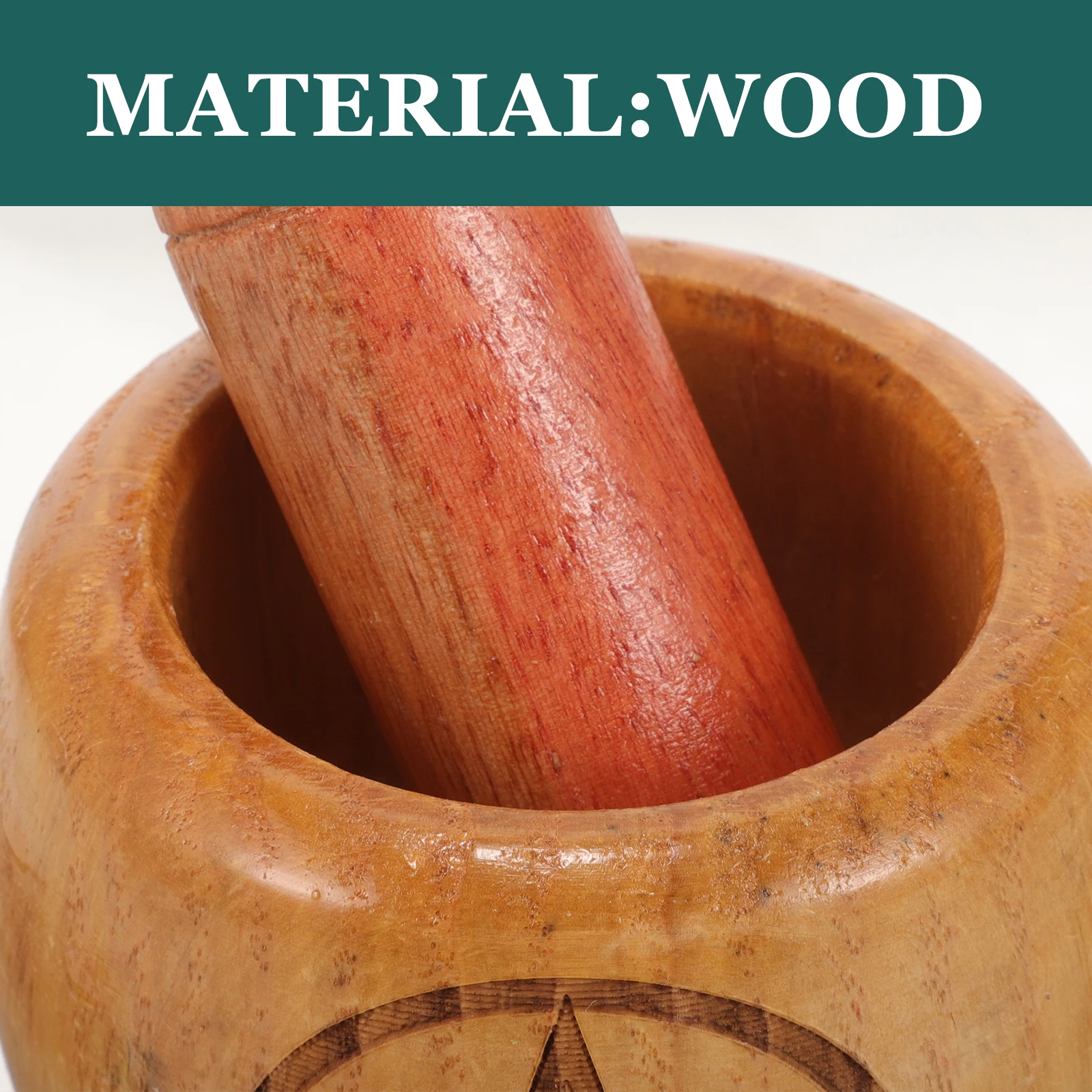 1 set 1 Set Premium Wooden Mortar Pestle Spice Garlic Kitchen Tools Household Masher Pot
1 set 1 Set Premium Wooden Mortar Pestle Spice Garlic Kitchen Tools Household Masher Pot