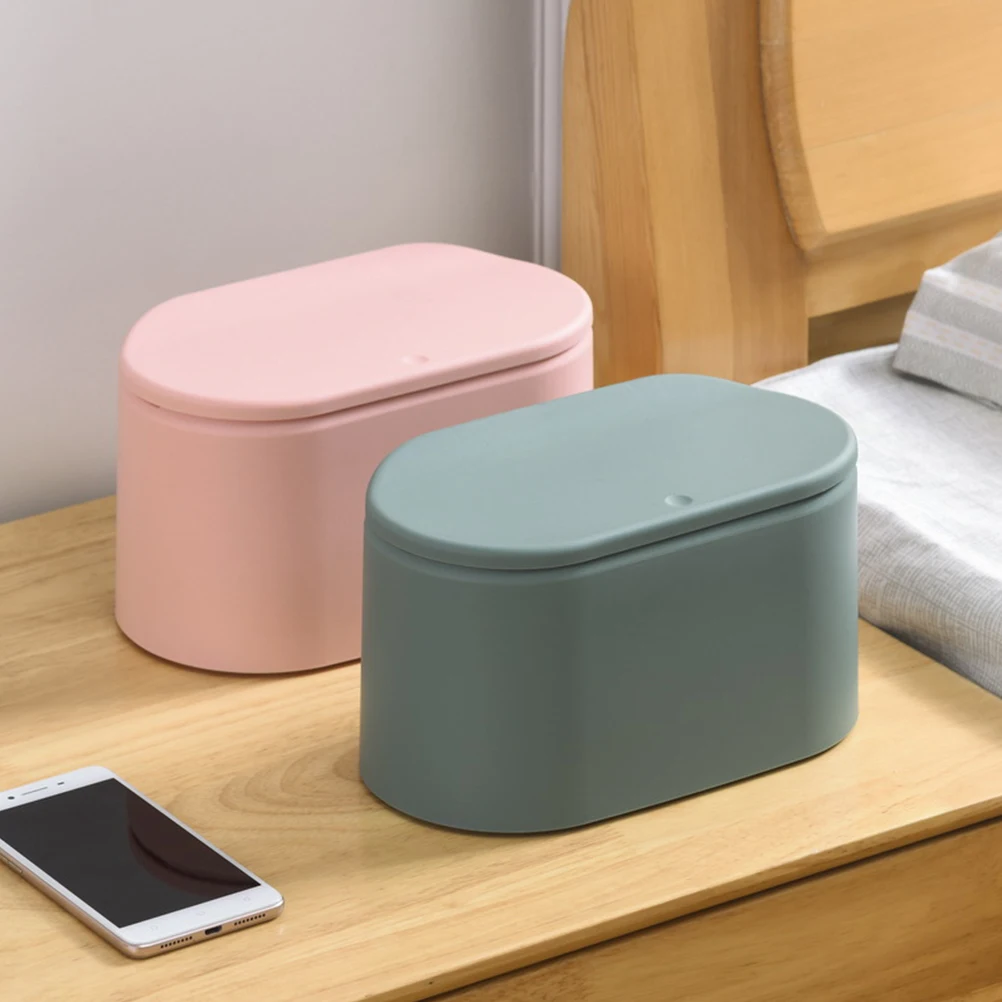 Push Trash Can Room with Lid Waste Paper Bin Portable Cute Garbage Bedroom for Office Desk
Push Trash Can Room with Lid Waste Paper Bin Portable Cute Garbage Bedroom for Office Desk
