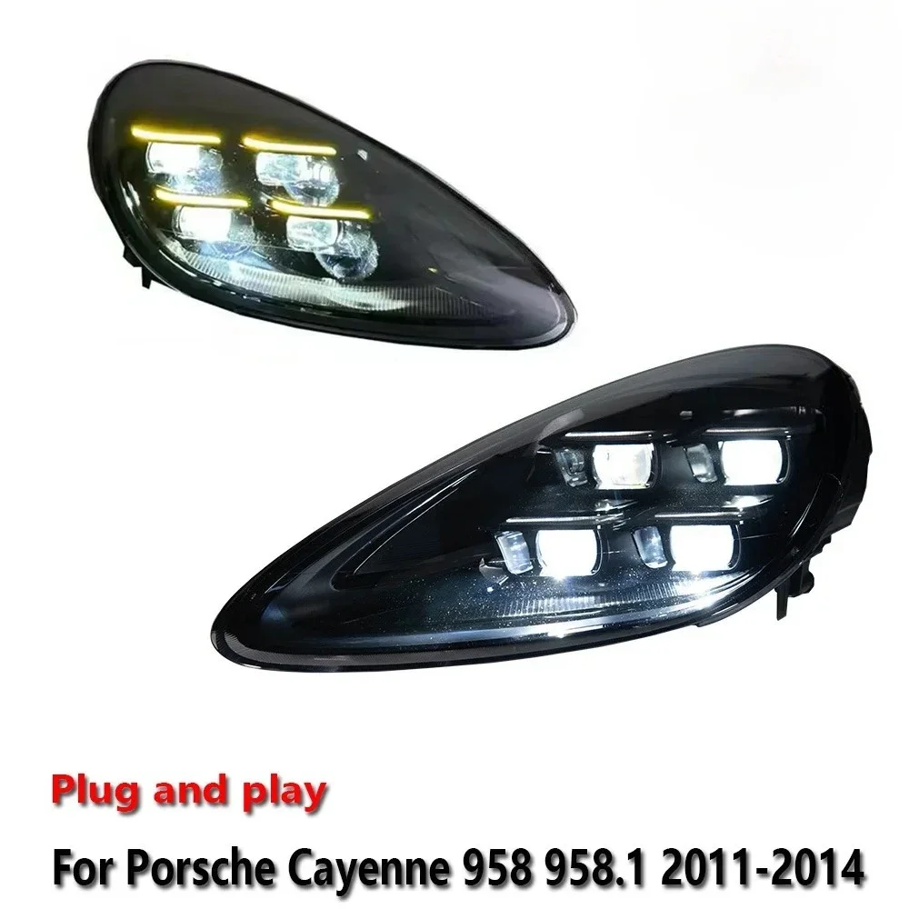 Светодиодные фары для Porsche Cayenne 958 958.1 2011-2014, двухцветные ДХО, указатели поворота, подключение Plug and Play
Светодиодные фары для Porsche Cayenne 958 958.1 2011-2014, двухцветные ДХО, указатели поворота, подключение Plug and Play