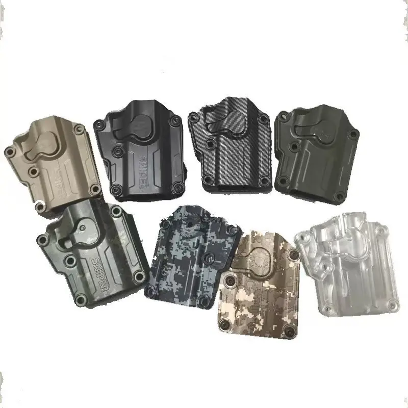 Tactical Universal Gun Holster Compatible with Glock Sig Sauer Taurus CZ Quick Release Paddle Holster for Outdoor/Range/Duty Use
Tactical Universal Gun Holster Compatible with Glock Sig Sauer Taurus CZ Quick Release Paddle Holster for Outdoor/Range/Duty Use