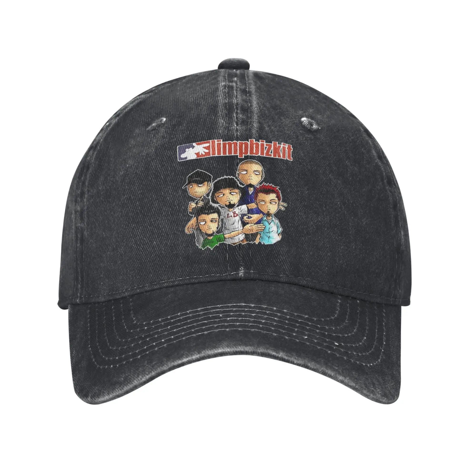 Бейсбольные кепки Limp Bizkit, модная потертая хлопковая кепка Snapback для мужчин и женщин, регулируемая кепка для активного отдыха, шляпа
Бейсбольные кепки Limp Bizkit, модная потертая хлопковая кепка Snapback для мужчин и женщин, регулируемая кепка для активного отдыха, шляпа