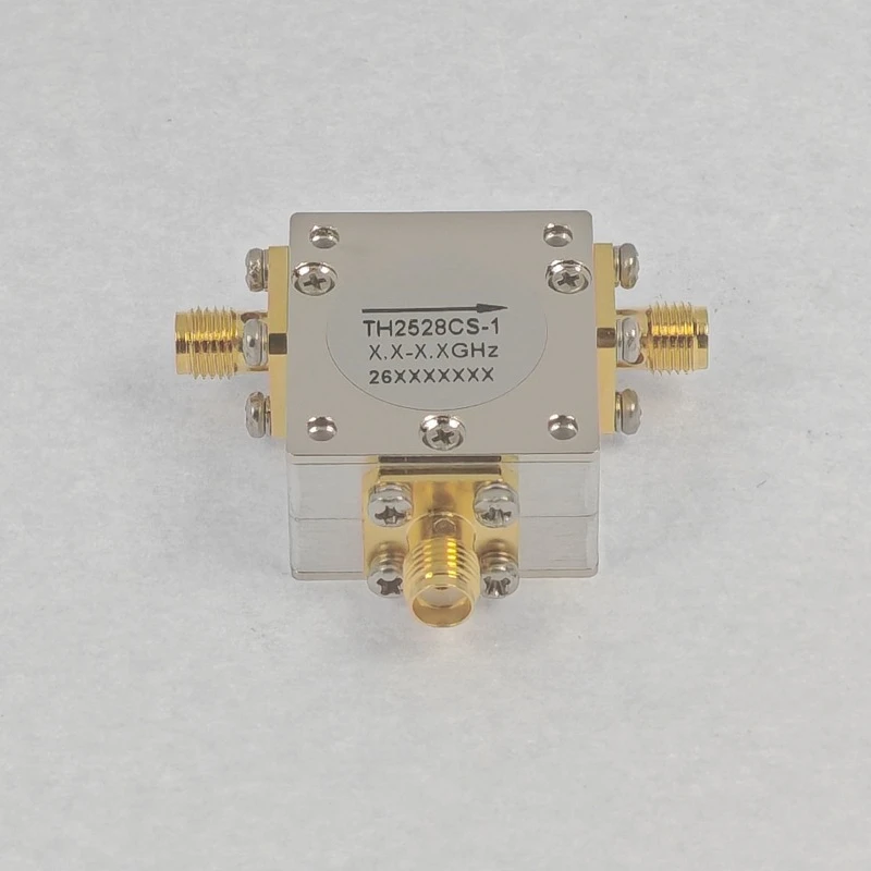 Broadband Coaxial RF Circulator 3-6GHz SMA N Optional Connector High Isolation Component For Microwave Communication
Broadband Coaxial RF Circulator 3-6GHz SMA N Optional Connector High Isolation Component For Microwave Communication