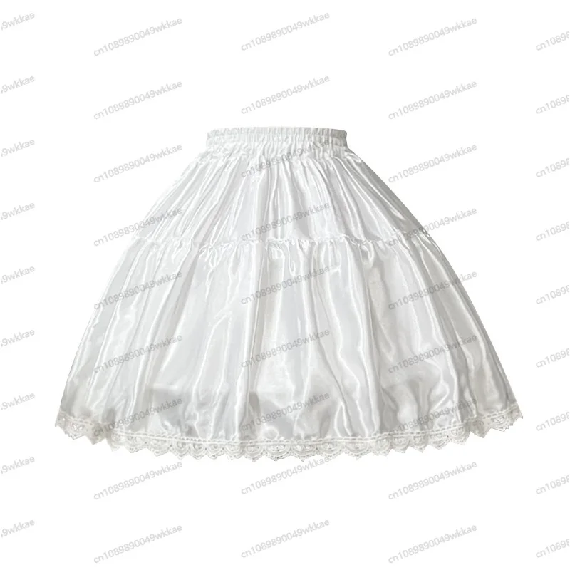 Adjustable skirt support, violent fishbone support with puffy petticoat inside
Adjustable skirt support, violent fishbone support with puffy petticoat inside