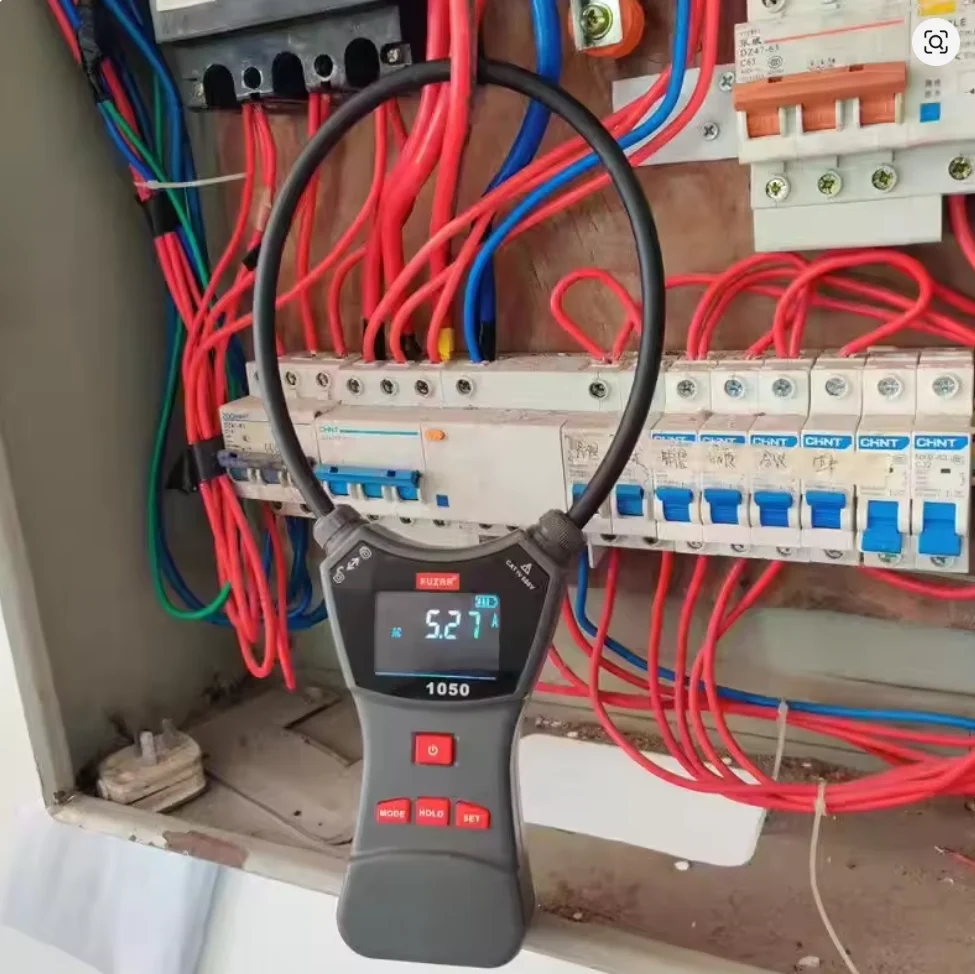 FR1050E FR1050 FR1050A Large Leakage Current Ammeter Tester 10000A Flexible Digital Clamp Meter AC DC 1000V Voltage Detector
FR1050E FR1050 FR1050A Large Leakage Current Ammeter Tester 10000A Flexible Digital Clamp Meter AC DC 1000V Voltage Detector