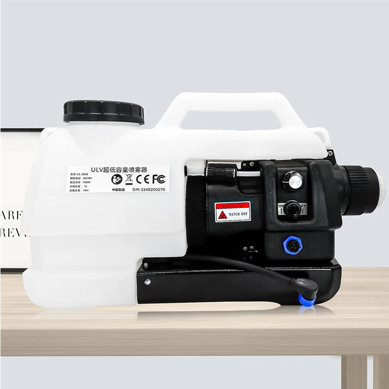 Ultra Low Capacity Lithium Aerosol Spray 5L Portable Disinfection Machine Indoor Outdoor Disinfection and Sterilization Atomizer
Ultra Low Capacity Lithium Aerosol Spray 5L Portable Disinfection Machine Indoor Outdoor Disinfection and Sterilization Atomizer