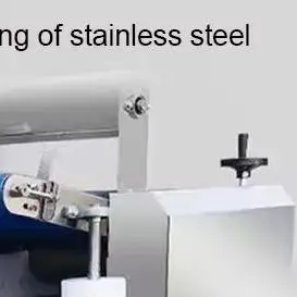 Stainless Steel Pastry Dough Flattening Machine / Dough Making Machine / Electric Dough Kneading Machine
Stainless Steel Pastry Dough Flattening Machine / Dough Making Machine / Electric Dough Kneading Machine