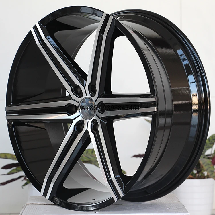 Алюминиевые диски для подержанных автомобилей 22-24 дюйма, 5x115, 5x120, 6x139.7, черная отделка, дизайн с несколькими спицами # M1191
Алюминиевые диски для подержанных автомобилей 22-24 дюйма, 5x115, 5x120, 6x139.7, черная отделка, дизайн с несколькими спицами # M1191