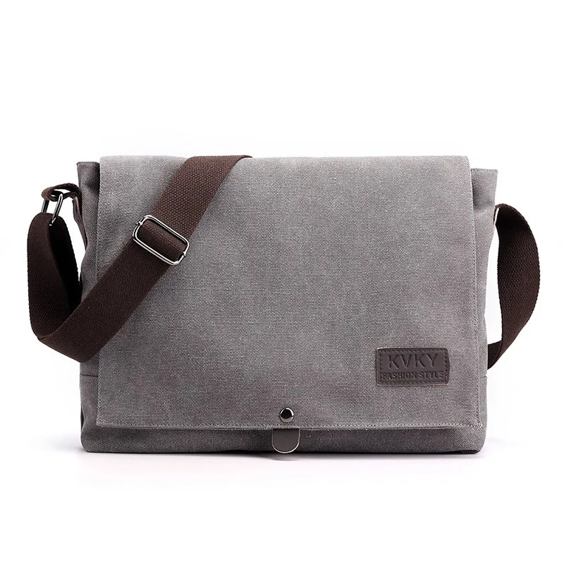 Men's canvas crossbody bag Fashion trend one-shoulder men's casual multi-functional lightweight men's bag
Men's canvas crossbody bag Fashion trend one-shoulder men's casual multi-functional lightweight men's bag