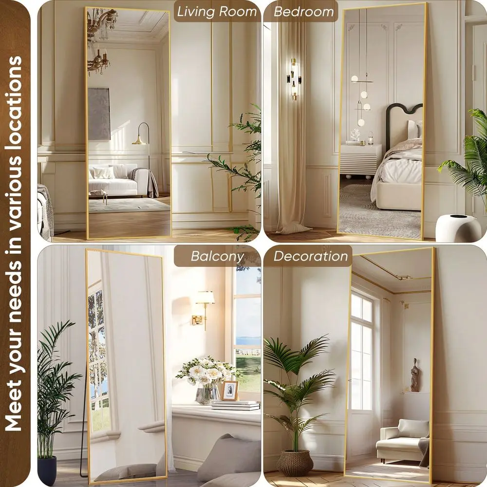 Full Length Mirror, 59 X16 Arched Floor Mirror, Mirror Full Length With Stand, Wall Mounted Mirrors For Living Room Bedroom
Full Length Mirror, 59 X16 Arched Floor Mirror, Mirror Full Length With Stand, Wall Mounted Mirrors For Living Room Bedroom