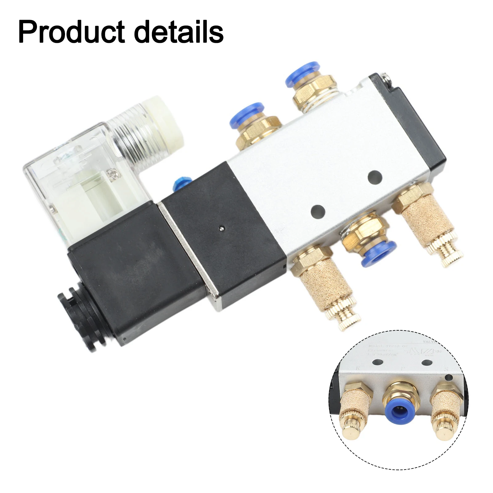 Shop with Confidence for 4V210 08 Solenoid Pneumatic Valve with Connector Muffler for High Pressure Applications
Shop with Confidence for 4V210 08 Solenoid Pneumatic Valve with Connector Muffler for High Pressure Applications
