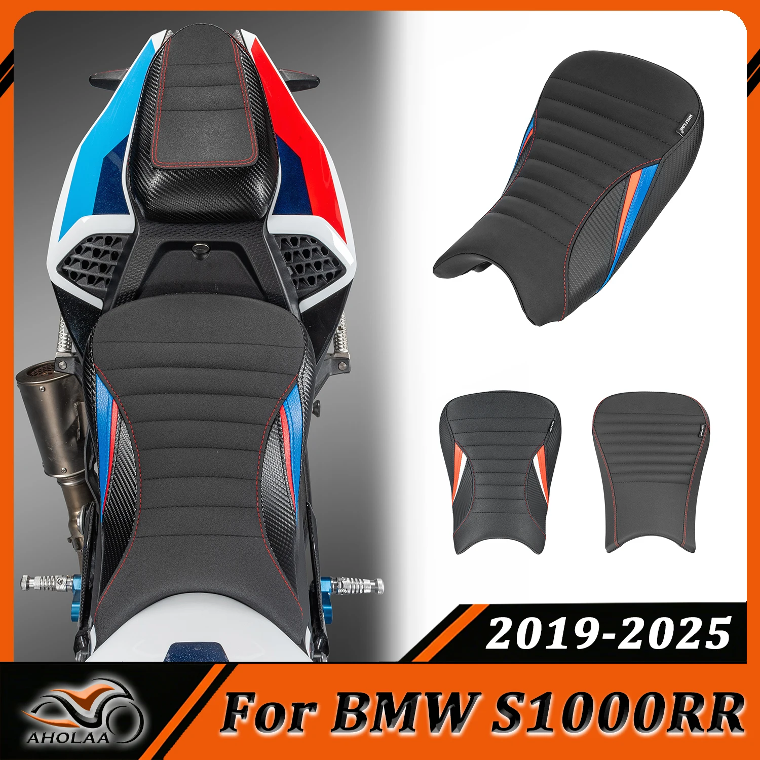 For BMW S1000RR s1000 rr 2019-2025 Front Rider Rear Solo Seat Cushion Pad Motorcycle Driver Passenger Full Seat
For BMW S1000RR s1000 rr 2019-2025 Front Rider Rear Solo Seat Cushion Pad Motorcycle Driver Passenger Full Seat