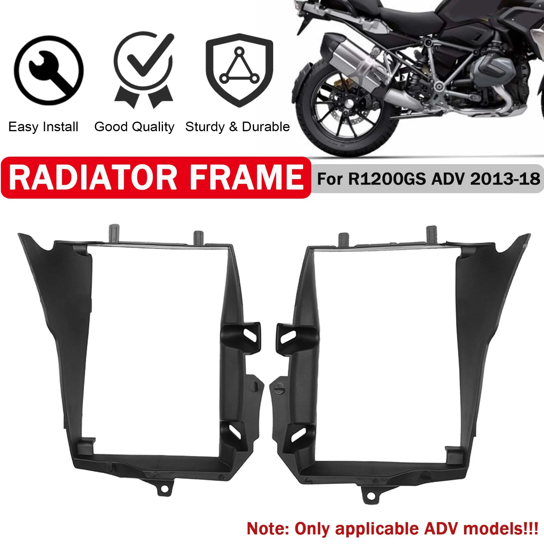Motorcycle Radiator Cover Frame For BMW R1200GS R 1200 GS 1200GS R1200 GS ADV Adventure 2013-2017 2018 Cooled Grille Shell Guard
Motorcycle Radiator Cover Frame For BMW R1200GS R 1200 GS 1200GS R1200 GS ADV Adventure 2013-2017 2018 Cooled Grille Shell Guard
