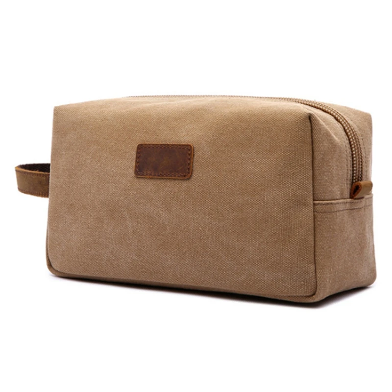 Men's Makeup Bag New Men Travel Toiletry Bag Canvas Leather Makeup Organizer Shaving Storage Pouch Cosmetic Bag
Men's Makeup Bag New Men Travel Toiletry Bag Canvas Leather Makeup Organizer Shaving Storage Pouch Cosmetic Bag