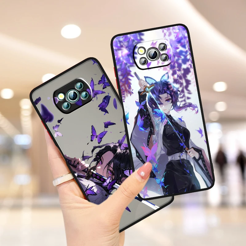 Kochou Shinobu D-Demon Slayer Frosted Translucent For Xiaomi Mi Poco X5 X4 X3 M6 M5S M5 M4 M3 F5 F4 F3 GT Pro 5G Matte
Kochou Shinobu D-Demon Slayer Frosted Translucent For Xiaomi Mi Poco X5 X4 X3 M6 M5S M5 M4 M3 F5 F4 F3 GT Pro 5G Matte