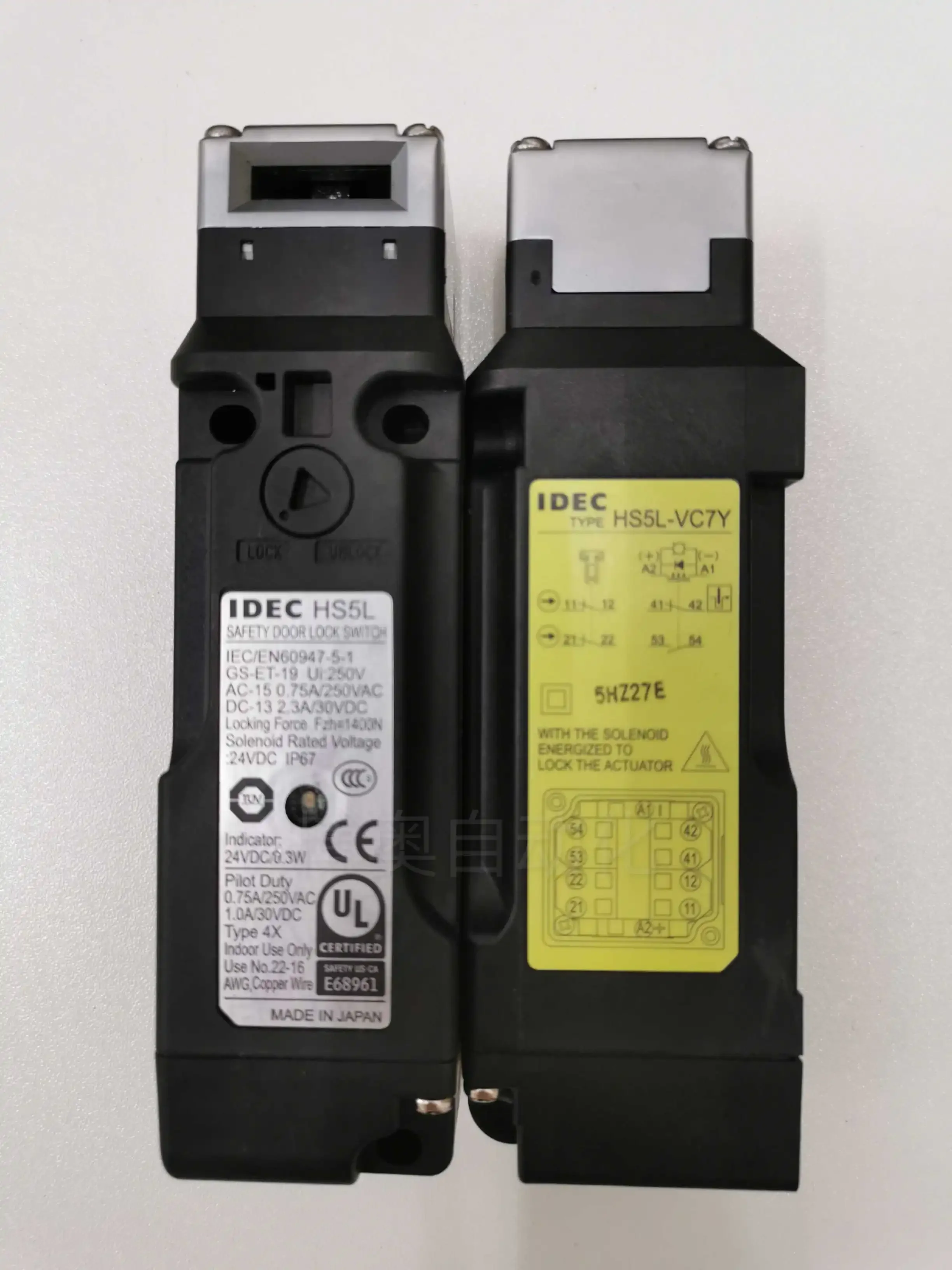 2025.4 HS5L-VD44M-G/VC7Y001/VJ4 Izumi IDEC Sumitomo Toshiba Injection Molding Machine Lock Safety Door Switch
2025.4 HS5L-VD44M-G/VC7Y001/VJ4 Izumi IDEC Sumitomo Toshiba Injection Molding Machine Lock Safety Door Switch