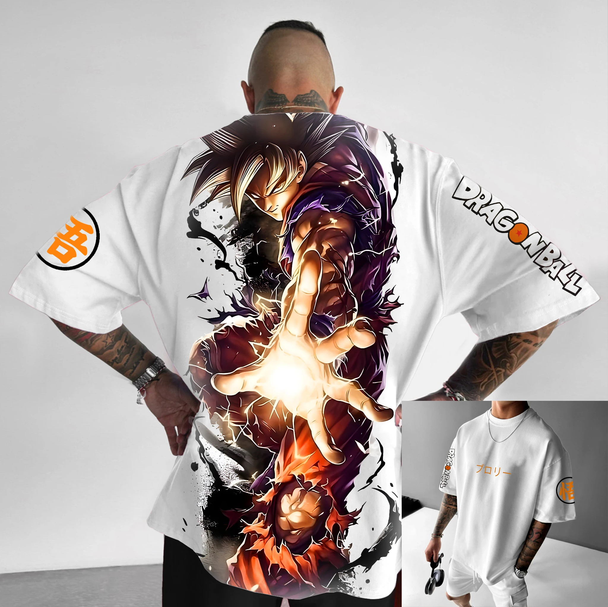Dragon Ball Z Print Short Sleeve Cotton T-Shirt Son Goku Vegeta Men Women Clothes Harajuku Y2k Tee Vintage Summer Streetwear
Dragon Ball Z Print Short Sleeve Cotton T-Shirt Son Goku Vegeta Men Women Clothes Harajuku Y2k Tee Vintage Summer Streetwear