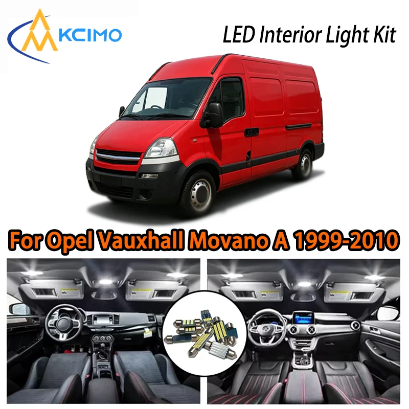 Easy Install LED Interior Lights For Opel Vauxhall Movano A 1999-2010, Two Colors Super Bright Car Mood Lighting
Easy Install LED Interior Lights For Opel Vauxhall Movano A 1999-2010, Two Colors Super Bright Car Mood Lighting