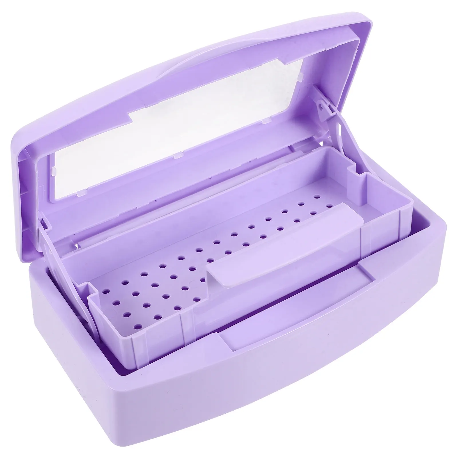 Disinfection Box for Nail Tools Case Salon Tray Manicure Device Storage Container Beauty Tool Box
Disinfection Box for Nail Tools Case Salon Tray Manicure Device Storage Container Beauty Tool Box