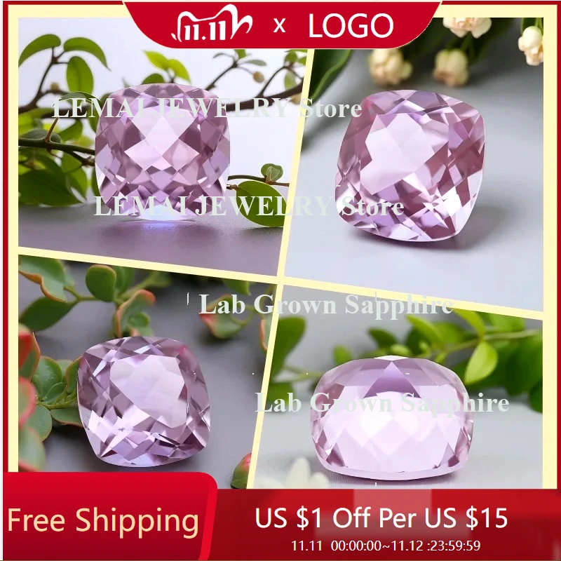TOP Lab Grown Alexandrite Square Cushion Cut Change Color Stone Charms for DIY Jewelry Making With AGL Certificate
TOP Lab Grown Alexandrite Square Cushion Cut Change Color Stone Charms for DIY Jewelry Making With AGL Certificate