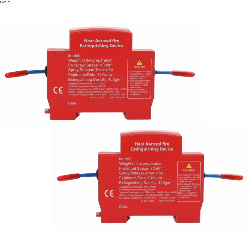 Dual-Line Design Flame Retardant Device Flame Retardant Automatic Activation Automatic Fire Extinguishing Sticker DIN Rail Mount
Dual-Line Design Flame Retardant Device Flame Retardant Automatic Activation Automatic Fire Extinguishing Sticker DIN Rail Mount