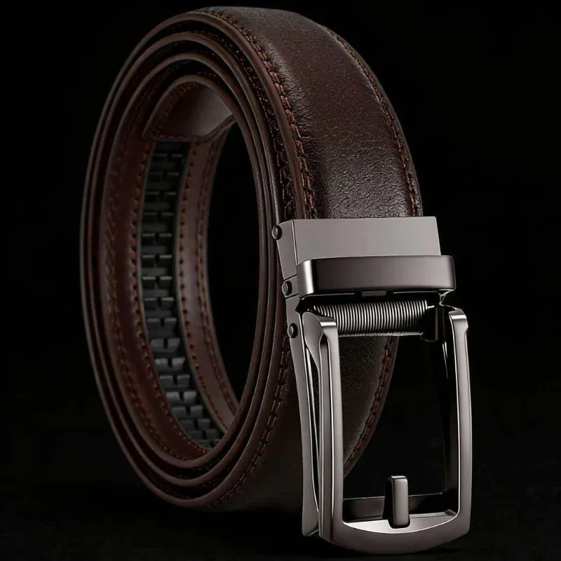 Новый хит продаж, мужской ремень из натуральной кожи с двухслойной воловьей кожей, деловая искусственная игольная пряжка, модный ремень высокого класса
Новый хит продаж, мужской ремень из натуральной кожи с двухслойной воловьей кожей, деловая искусственная игольная пряжка, модный ремень высокого класса