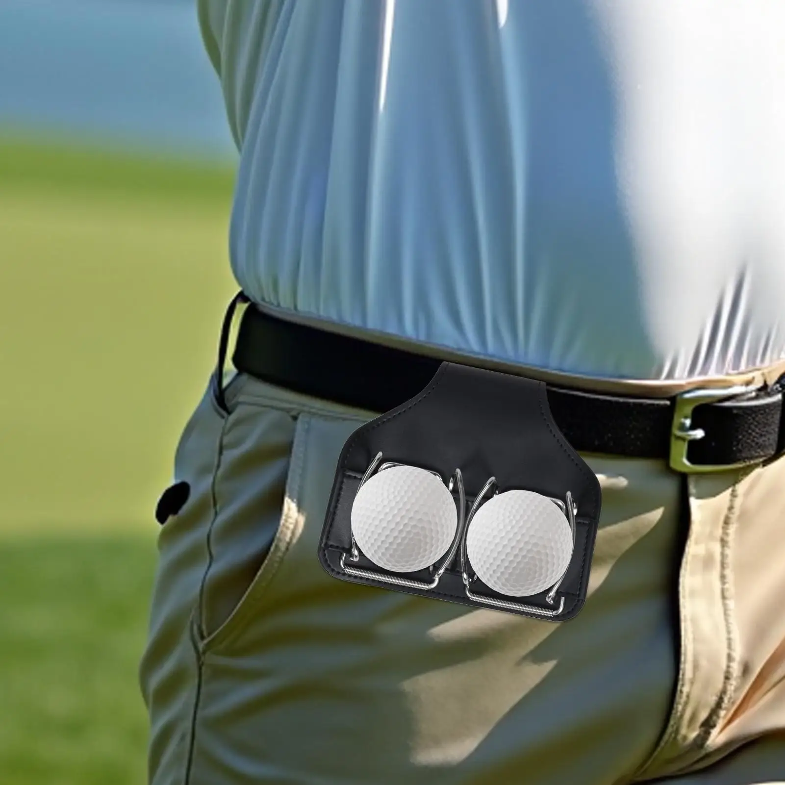 Golf Ball Holder For Bag PU Leather Waist Holder Organizer Golf Accessories Bag For Travel Tournament Range Golfing Women Men
Golf Ball Holder For Bag PU Leather Waist Holder Organizer Golf Accessories Bag For Travel Tournament Range Golfing Women Men