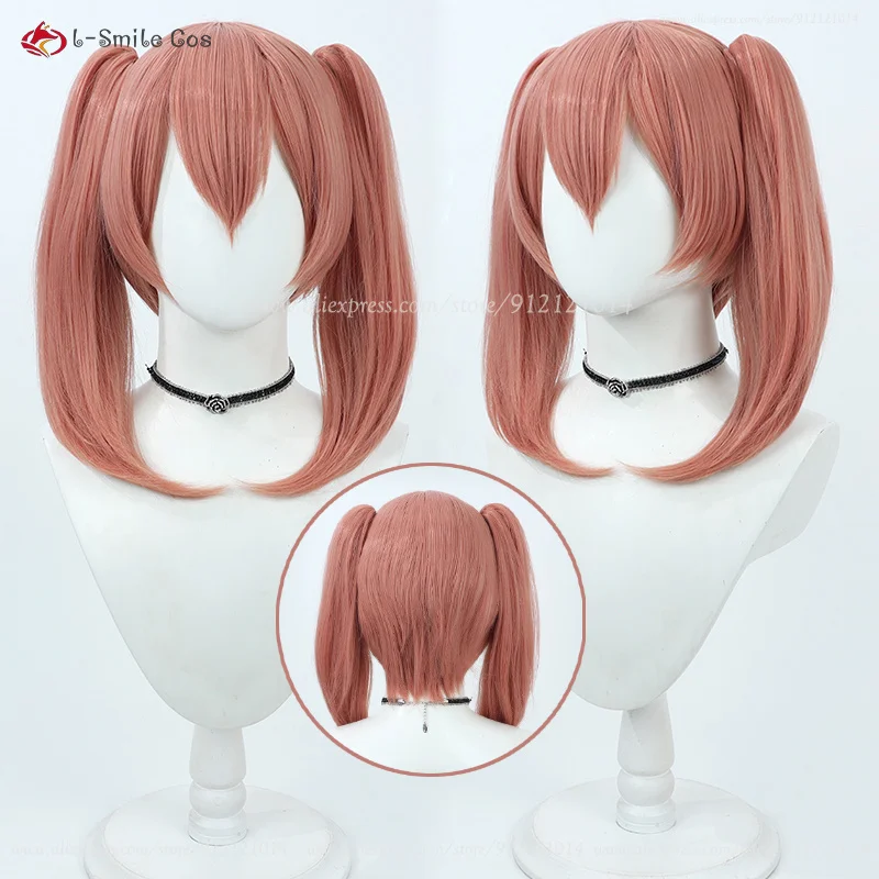 Anime Linie Cosplay Wig 35cm Short Pink Brown Ponytail Style Wigs Heat Resistant Synthetic Hair Halloween Party Wig + Wig Cap
Anime Linie Cosplay Wig 35cm Short Pink Brown Ponytail Style Wigs Heat Resistant Synthetic Hair Halloween Party Wig + Wig Cap