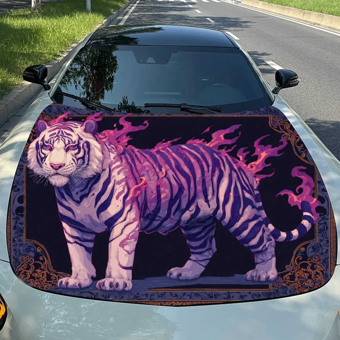 Наклейка на капот автомобиля с фиолетовым тигром, прочная виниловая пленка из ПВХ, подходящая для большинства автомобилей, защитная пленка на капот в подарок, автозапчасти | Реалист
Наклейка на капот автомобиля с фиолетовым тигром, прочная виниловая пленка из ПВХ, подходящая для большинства автомобилей, защитная пленка на капот в подарок, автозапчасти | Реалист