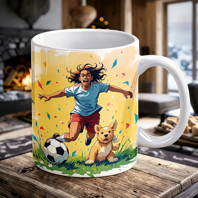 Soccer Fun with Colorful Confetti Mug Coffee Cup Ceramic Cup with a bottle opener function of 2026 Major Football Event
Soccer Fun with Colorful Confetti Mug Coffee Cup Ceramic Cup with a bottle opener function of 2026 Major Football Event