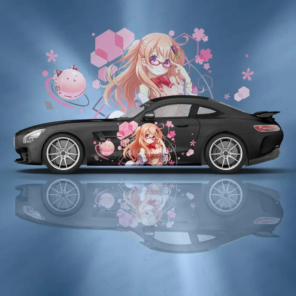 Custom Hoto Kokoa Car Accessories Anime Itasha Girl Body Stickers Auto Side Film Decal Body Sticker SUV Decoration Pattern
Custom Hoto Kokoa Car Accessories Anime Itasha Girl Body Stickers Auto Side Film Decal Body Sticker SUV Decoration Pattern