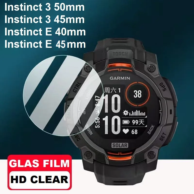 5PCS Smart Watch Screen Protector for Garmin Instinct 3 50mm Instinct E 40mm 45mm Tempered Glass Anti-Scratch Protective Film
5PCS Smart Watch Screen Protector for Garmin Instinct 3 50mm Instinct E 40mm 45mm Tempered Glass Anti-Scratch Protective Film