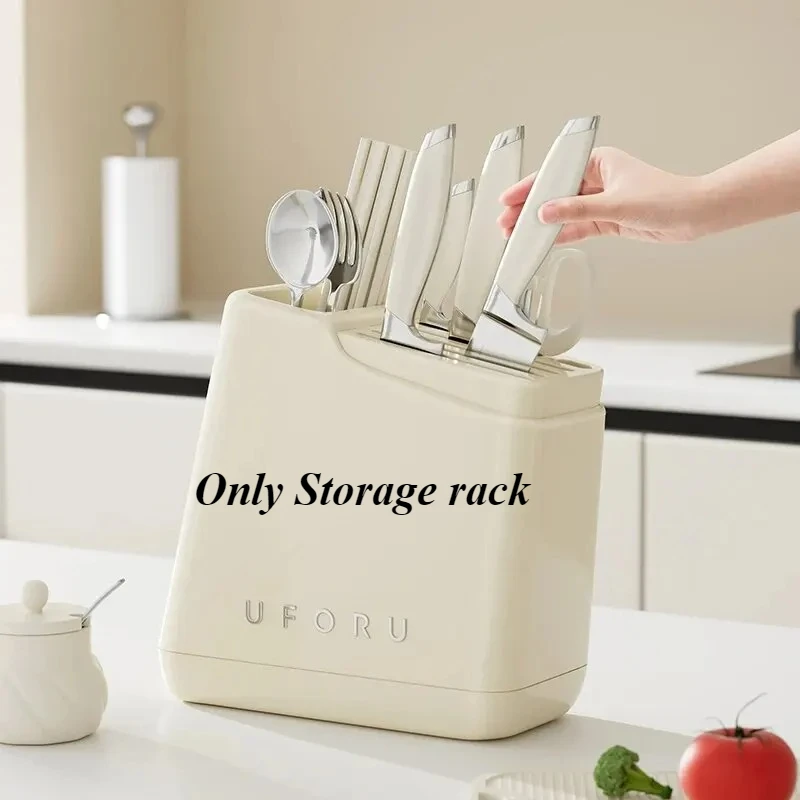 Home Kitchen Knife Holder Storage Rack Countertop Multifunctional Integrated Drainage Storage Racks for Knives Chopsticks Spoons
Home Kitchen Knife Holder Storage Rack Countertop Multifunctional Integrated Drainage Storage Racks for Knives Chopsticks Spoons