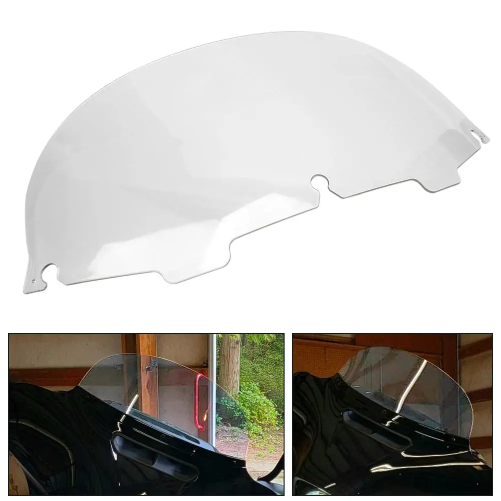 Motorcycle Clear Fairing Windscreens 8" Windshield For Harley Touring Electra Street Glide FLHX FLHTC 1996-2013 Wind Deflectors
Motorcycle Clear Fairing Windscreens 8" Windshield For Harley Touring Electra Street Glide FLHX FLHTC 1996-2013 Wind Deflectors
