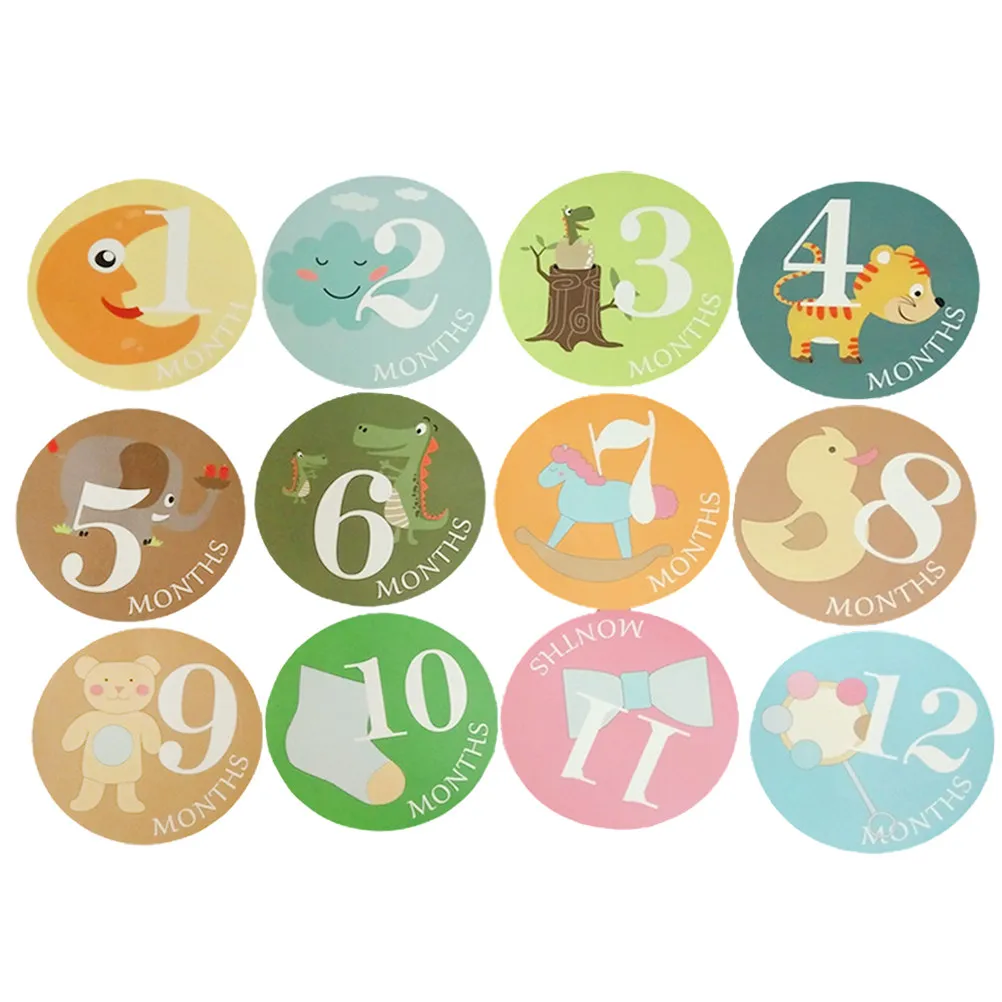 12 PCS Baby Stuff for Newborn Sticker Creative Milestone Supplies Decor Photo Prop Month
12 PCS Baby Stuff for Newborn Sticker Creative Milestone Supplies Decor Photo Prop Month