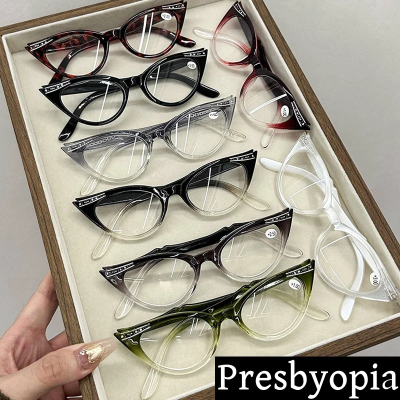 Luxury Diamond Presbyopia Eyeglasses with Diopter Unisex Women Men's Hyperopia Glasses Blue Light Blocking Reading Plus Glasses
Luxury Diamond Presbyopia Eyeglasses with Diopter Unisex Women Men's Hyperopia Glasses Blue Light Blocking Reading Plus Glasses