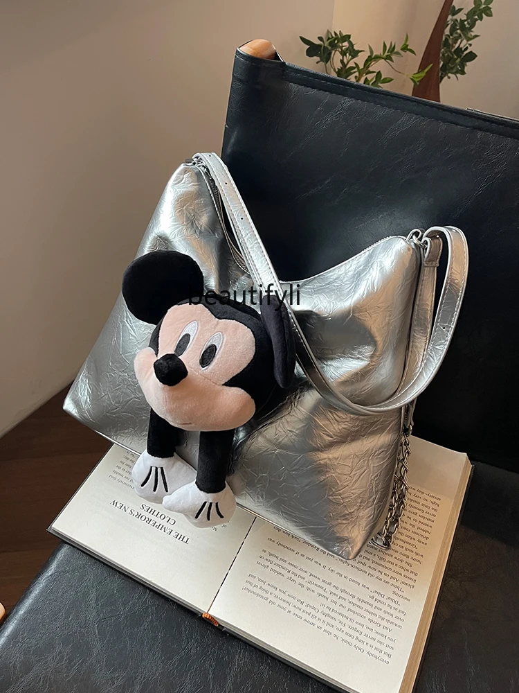Cute Girl Tote Bag New Cartoon Anime Large Capacity Underarm Bag Niche Personality Fashion Shoulder Bag
Cute Girl Tote Bag New Cartoon Anime Large Capacity Underarm Bag Niche Personality Fashion Shoulder Bag