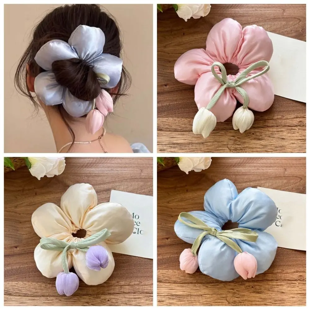 1 PCS Fashion Tulip Big Hair Rope Trendy All-match Large Hair Scrunchies Creative Flower Scrunchies For Girls
1 PCS Fashion Tulip Big Hair Rope Trendy All-match Large Hair Scrunchies Creative Flower Scrunchies For Girls