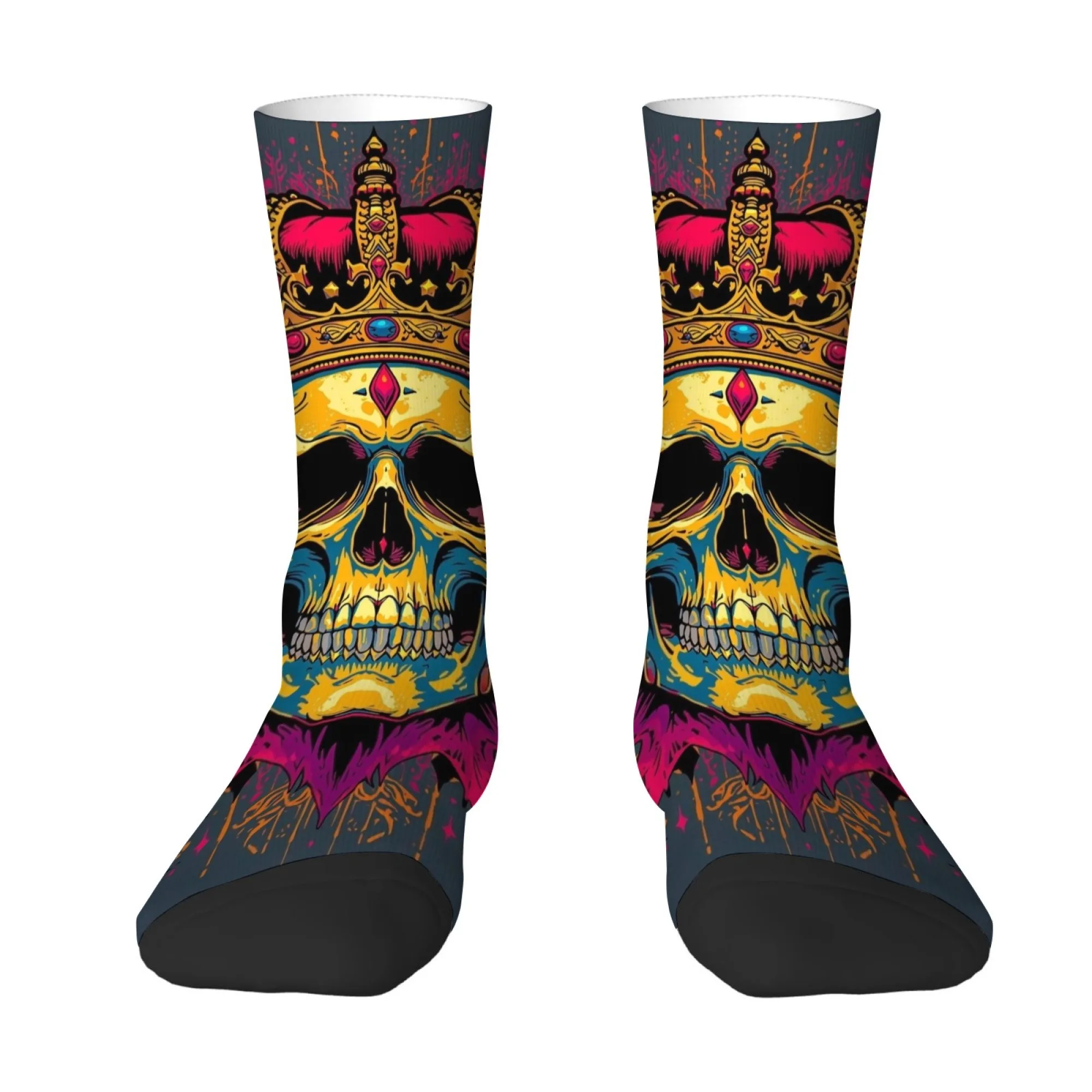 Men's Socks with A Quirky Funny Crown Gorilla Print Soft and Comfortable Socks Street Hip-hop Rock and Harajuku Style Socks
Men's Socks with A Quirky Funny Crown Gorilla Print Soft and Comfortable Socks Street Hip-hop Rock and Harajuku Style Socks