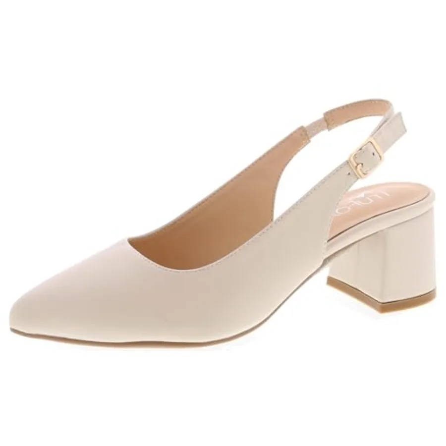 Women's Pointed Toe Block Heel Pumps Slingback Chunky Slip On Low Mid Heel Closed Toe
Women's Pointed Toe Block Heel Pumps Slingback Chunky Slip On Low Mid Heel Closed Toe