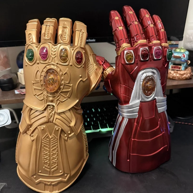 New Marvel Iron Man Thanos Infinity Gauntlet Wearable Movable Led Removable Infinity Stones Cosplay Prop Collectible Model Adult
New Marvel Iron Man Thanos Infinity Gauntlet Wearable Movable Led Removable Infinity Stones Cosplay Prop Collectible Model Adult