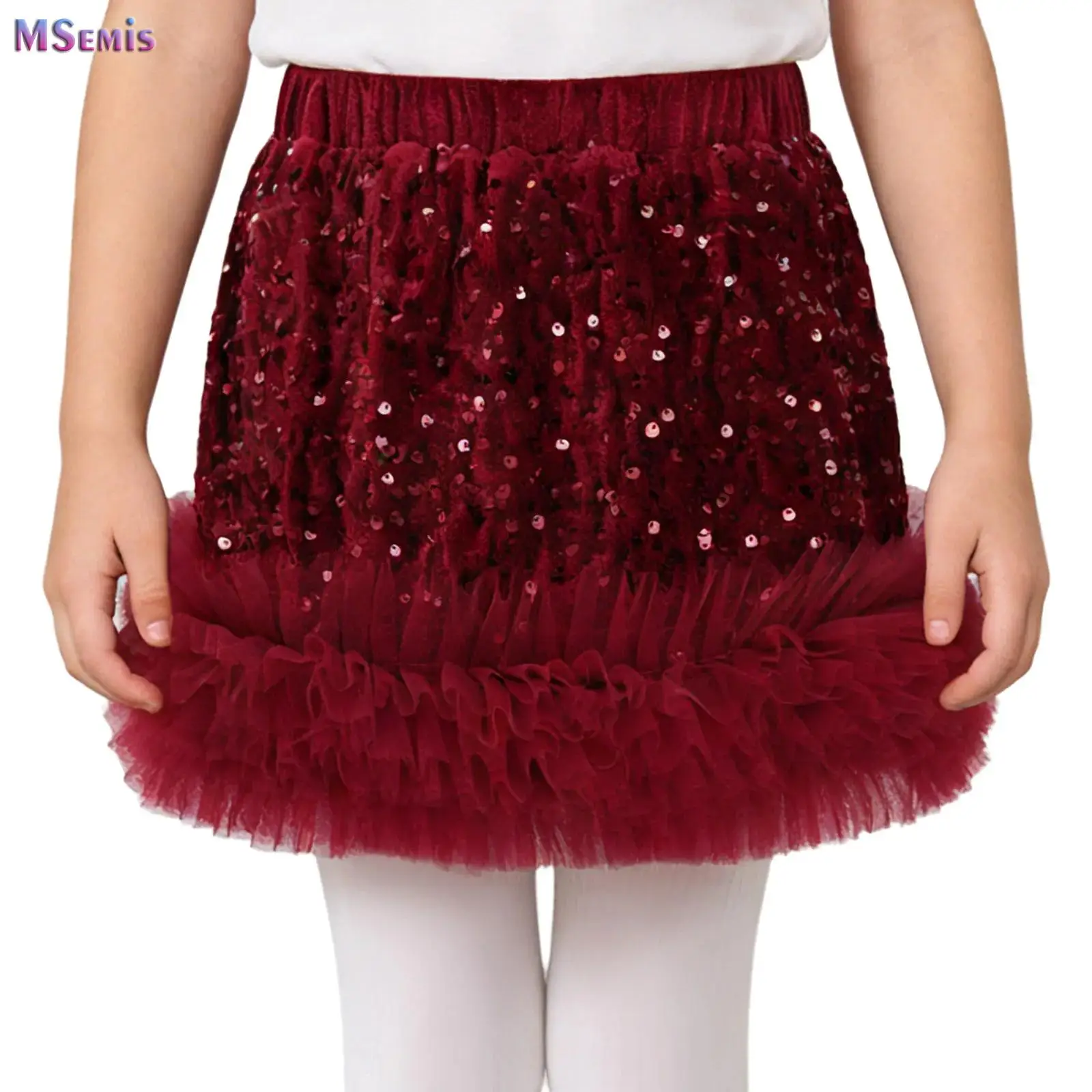 Kids Tutu Skirt Spring Girls Velvet Ruffled Hem Skirts for Birthday Dance Party Princess Tulle Clothes Performance Pettiskirt
Kids Tutu Skirt Spring Girls Velvet Ruffled Hem Skirts for Birthday Dance Party Princess Tulle Clothes Performance Pettiskirt