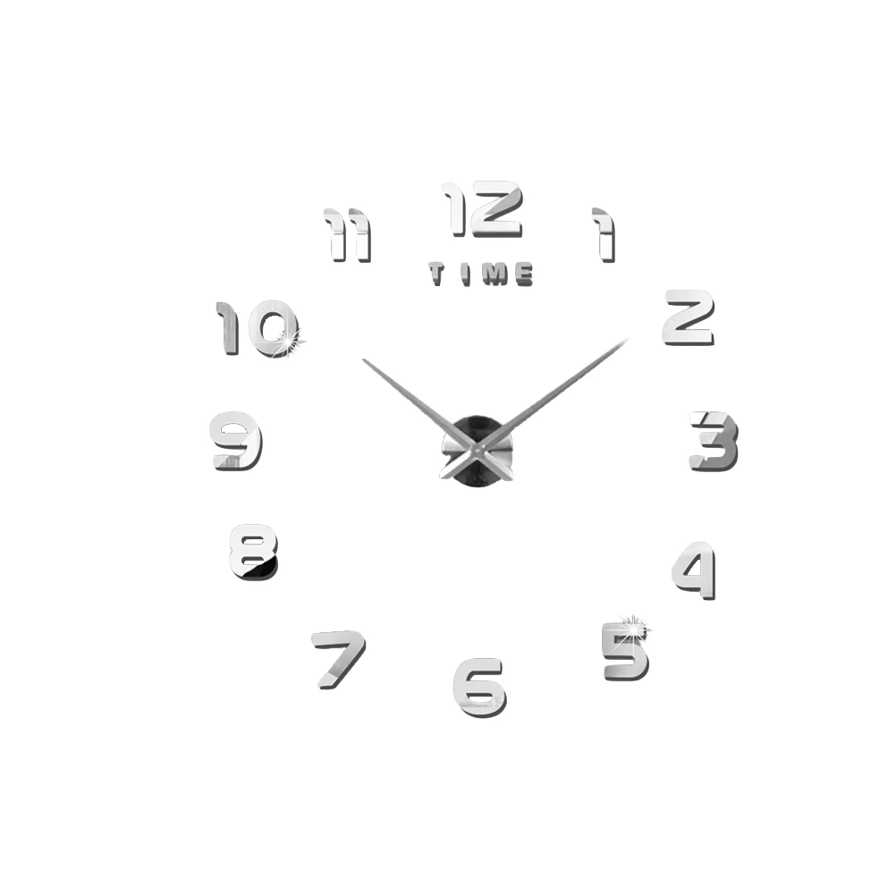 Big DIY Wall Clock Modern Simple Design Large Clocks Personality Acrylic Mirror Wall Clock Home Decor
Big DIY Wall Clock Modern Simple Design Large Clocks Personality Acrylic Mirror Wall Clock Home Decor