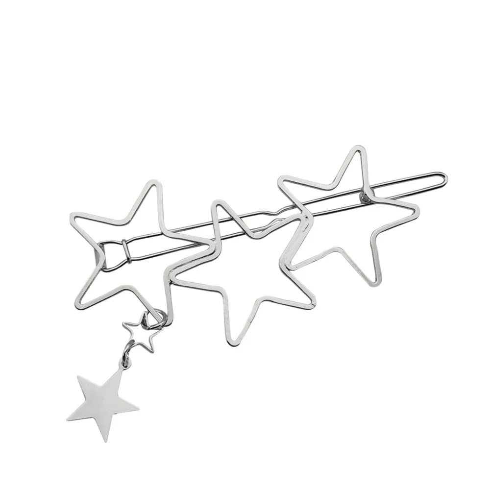 Girls Bobby Pin Star Hair Clip Hollow Silver Hairpin for Women Kids Wedding Daily Alloy Star Bobby Pin Decorative Hair
Girls Bobby Pin Star Hair Clip Hollow Silver Hairpin for Women Kids Wedding Daily Alloy Star Bobby Pin Decorative Hair